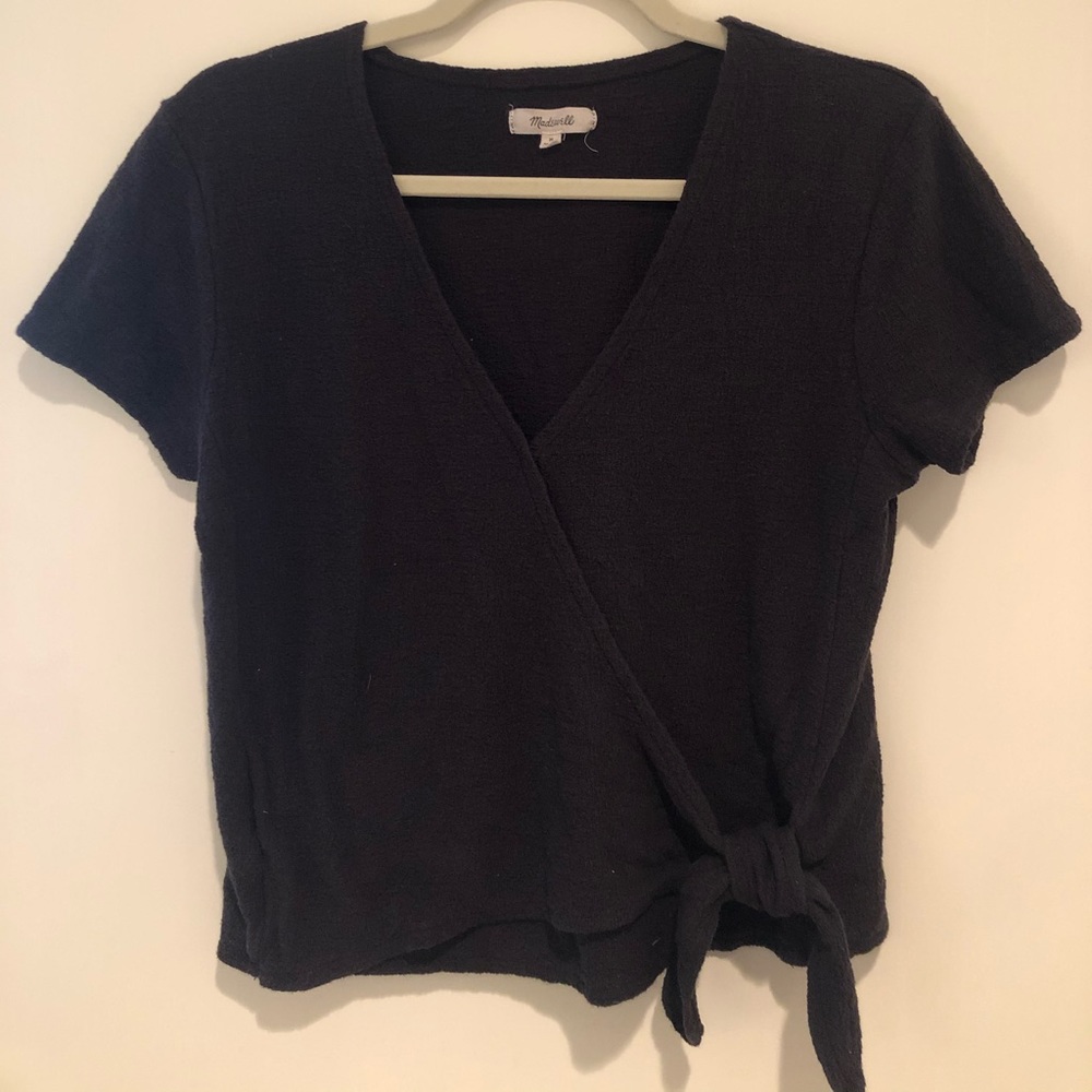 Texture and Thread Madewell Side Tie Top